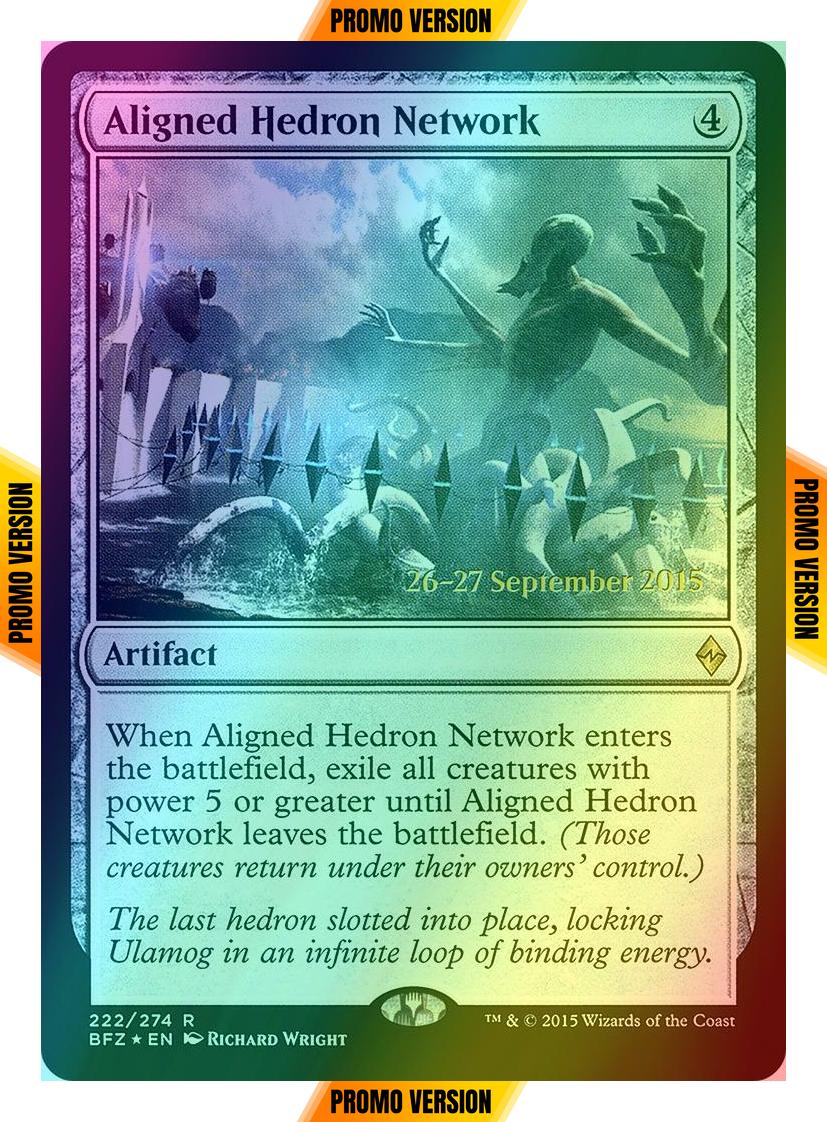 Aligned Hedron Network [222s] [Battle for Zendikar Promos] [Foil]