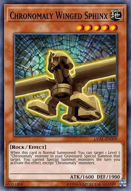 Chronomaly Winged Sphinx - LVAL-EN009 - Common - 1st Edition