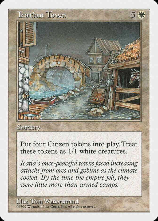 Icatian Town [38] [Fifth Edition] [Non-Foil]