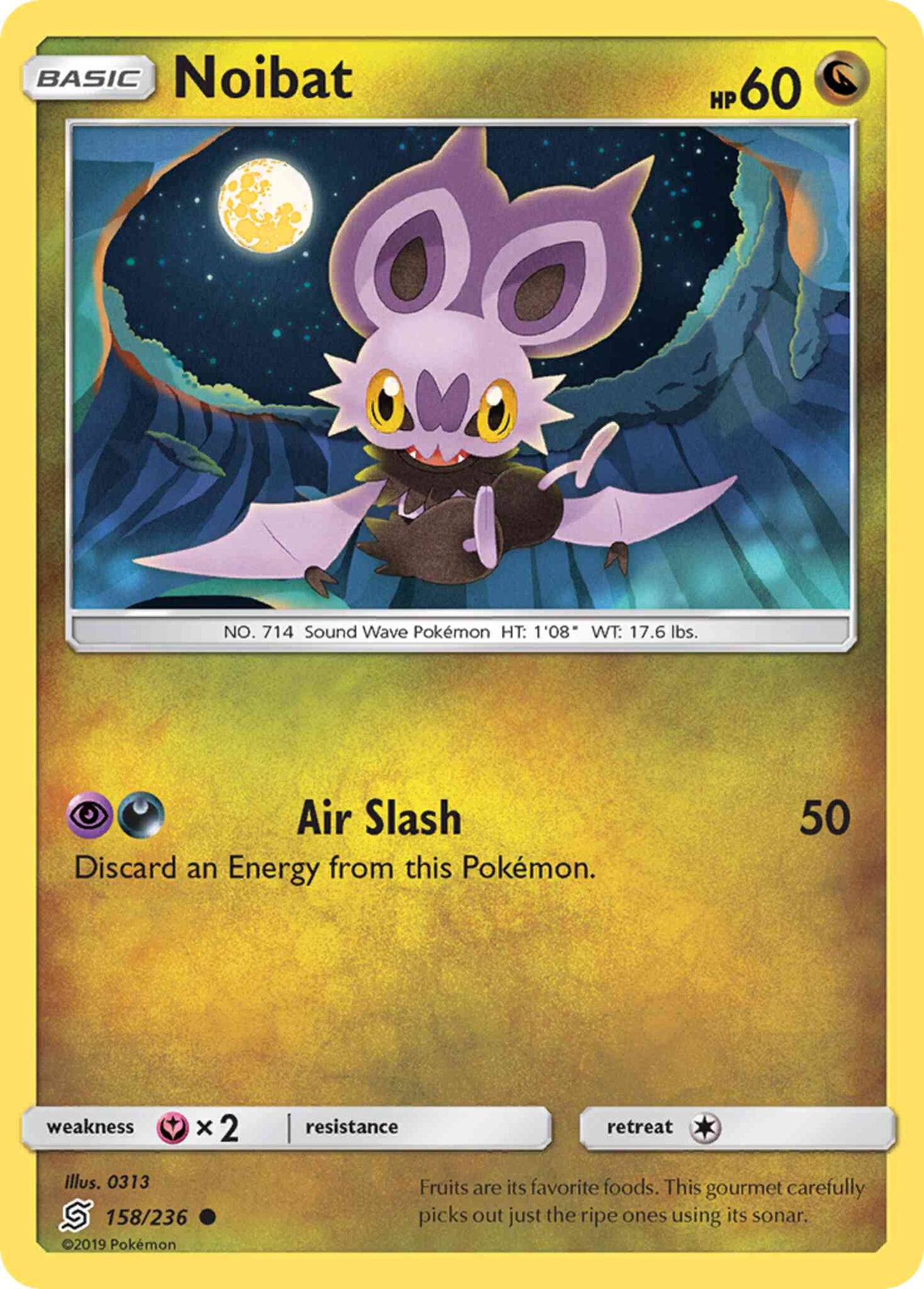 Noibat - 158/236 - Common [sm11-158] [Non-Holo]