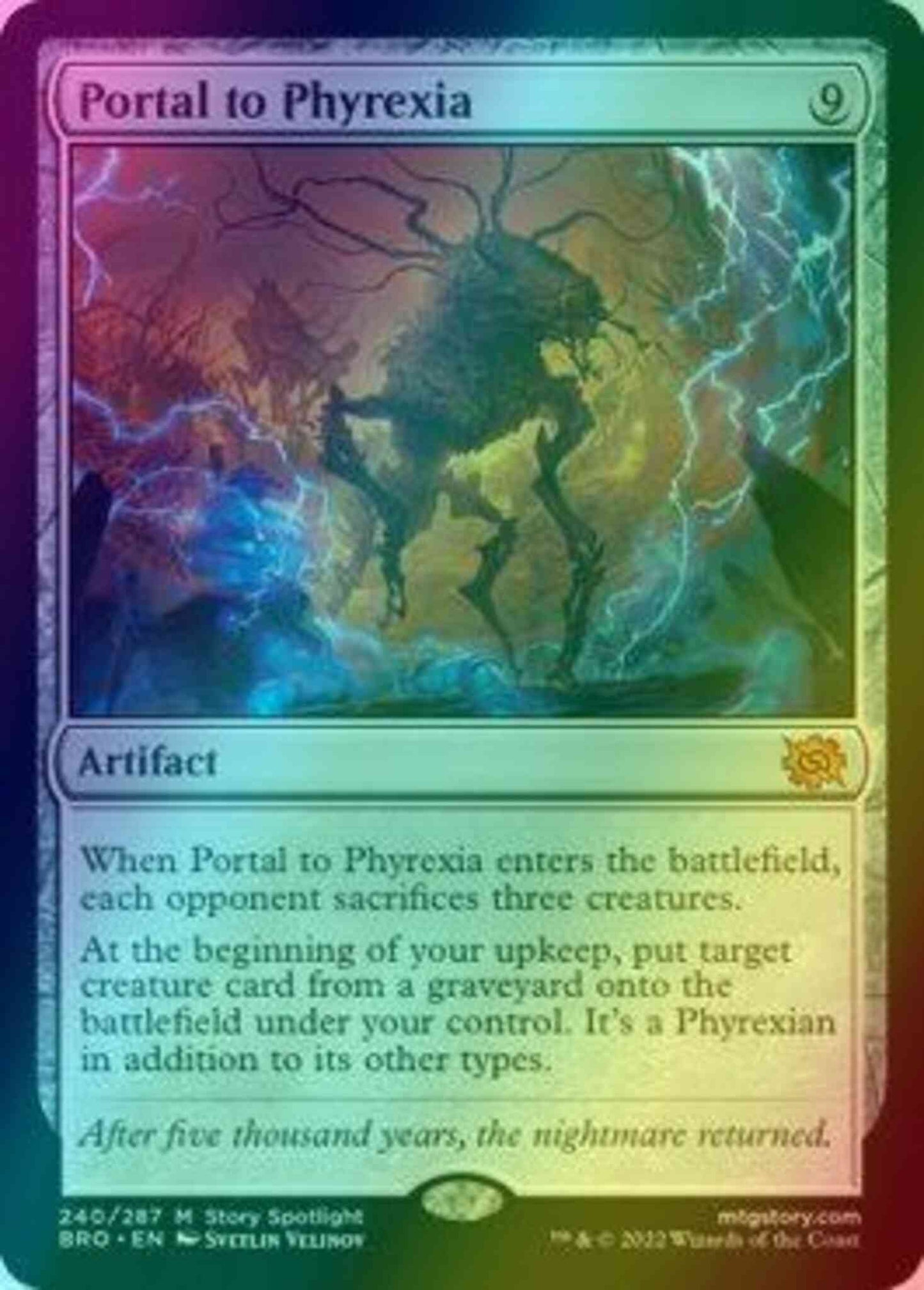 Portal to Phyrexia [240] [The Brothers' War] [Foil]