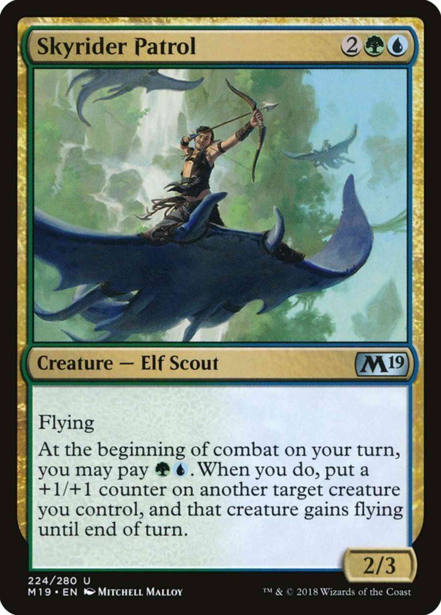 Skyrider Patrol [224] [Core Set 2019] [Non-Foil]