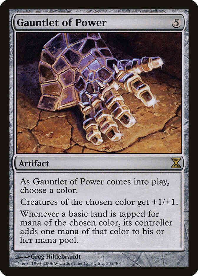 Gauntlet of Power [255] [Time Spiral] [Non-Foil]