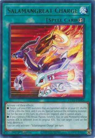 Salamangreat Charge - LD10-EN006 - Rare - 1st Edition