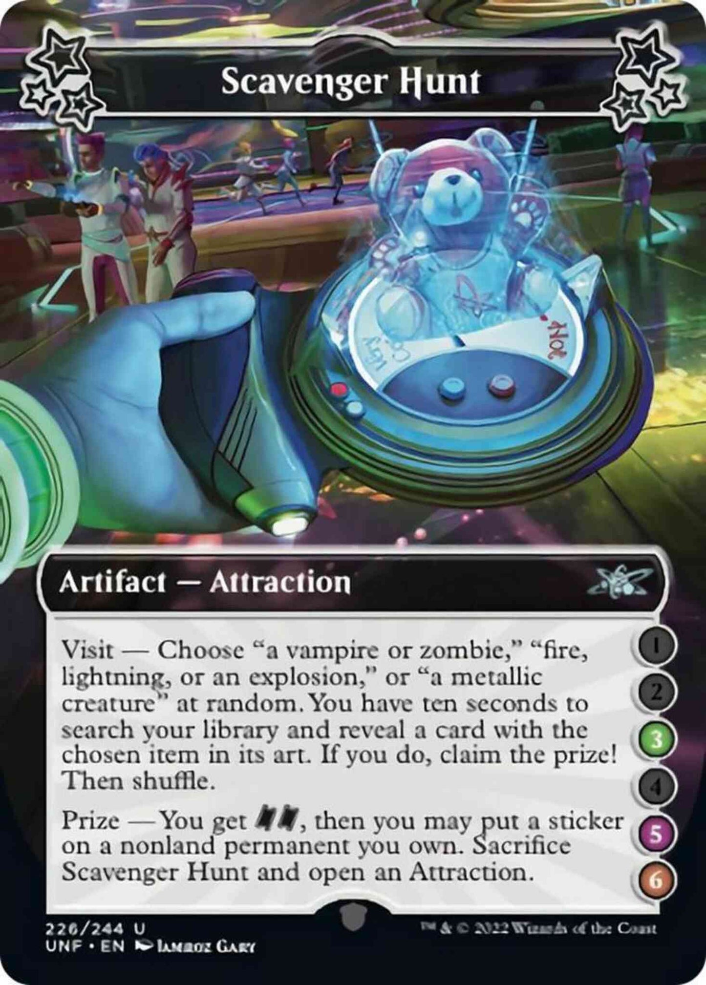Scavenger Hunt (3/5/6) [226e] [Borderless] [Unfinity] [Non-Foil]