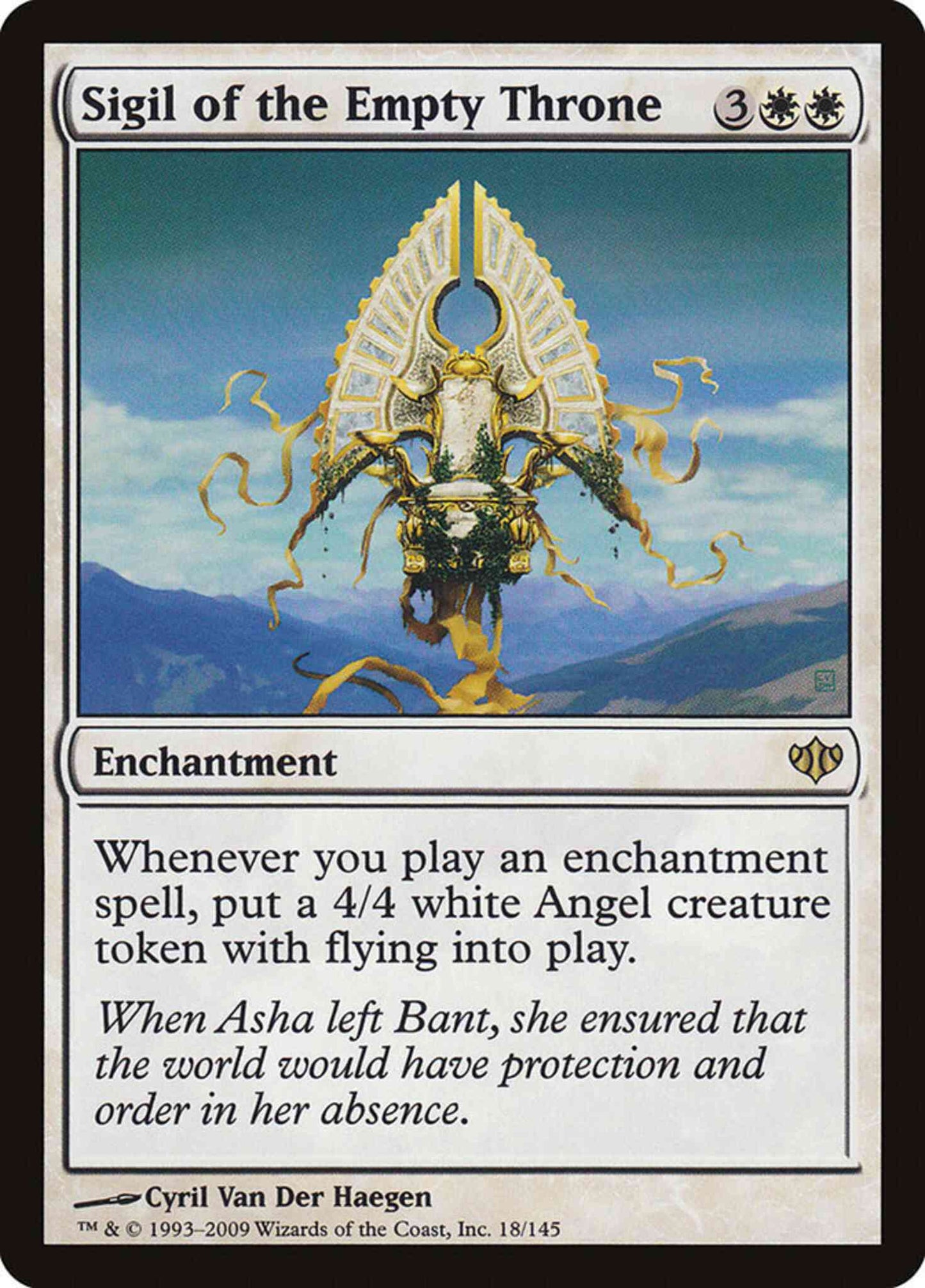 Sigil of the Empty Throne [18] [Conflux] [Non-Foil]