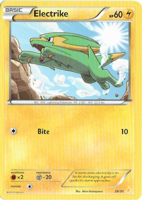 Electrike - 28/30 - [XY Trainer Kit: Pikachu Libre & Suicune (Pikachu Libre)] [Non-Holo]