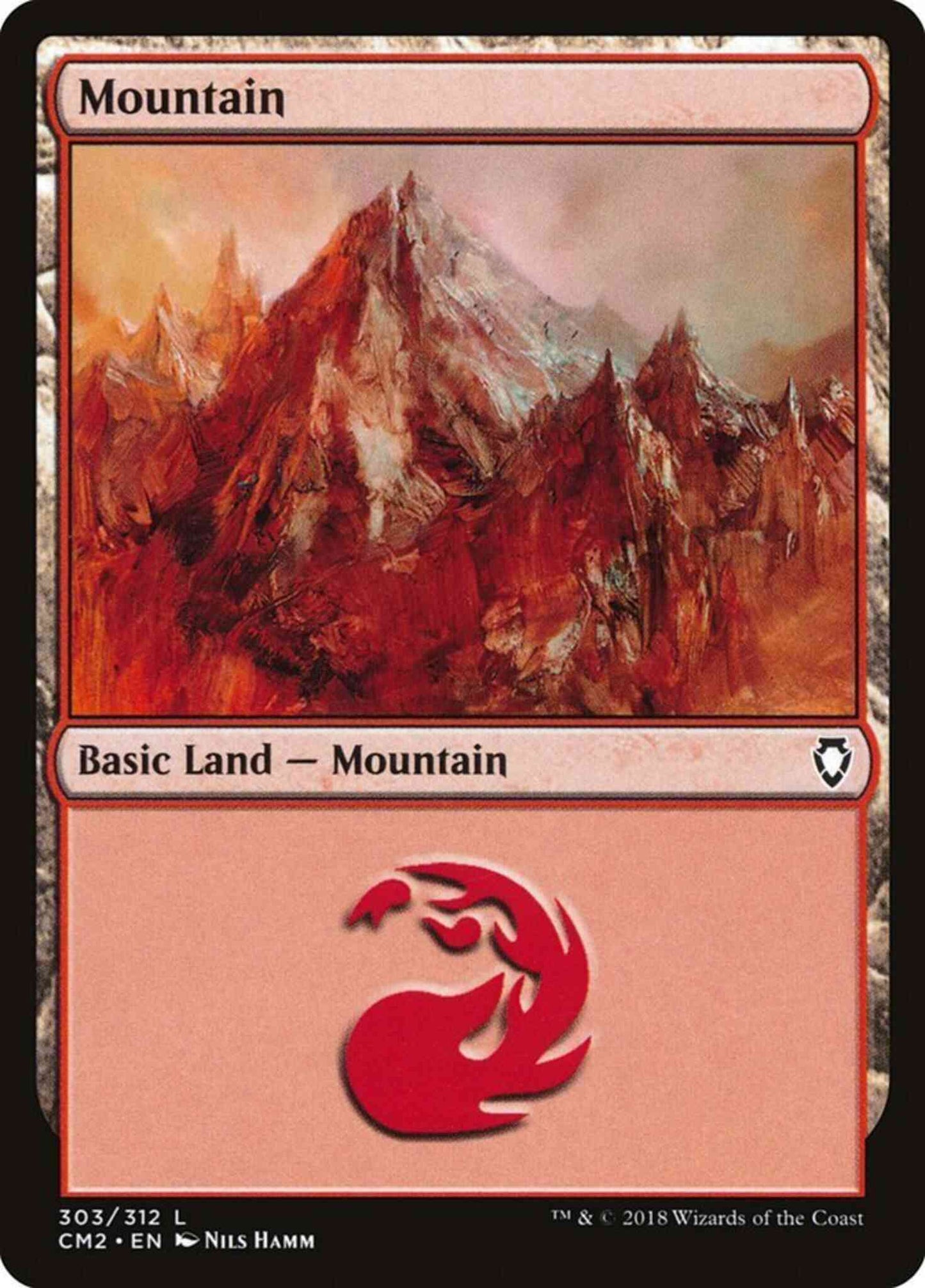 Mountain [303] [Commander Anthology Volume II] [Non-Foil]
