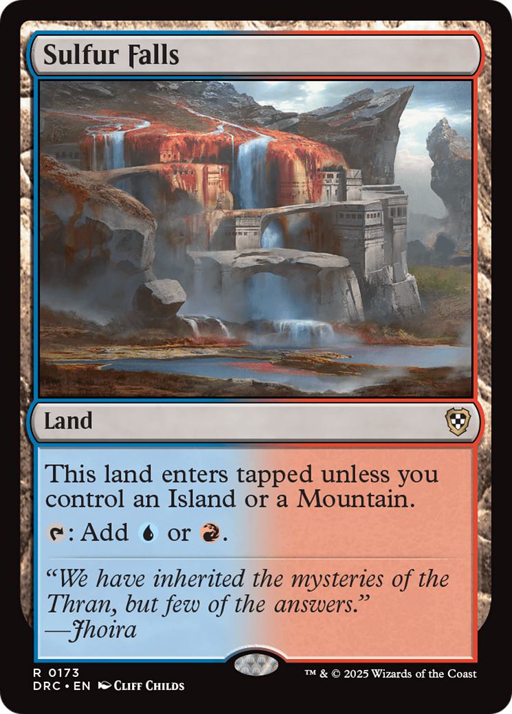 Sulfur Falls [173] [Aetherdrift: Commander] [Non-Foil]