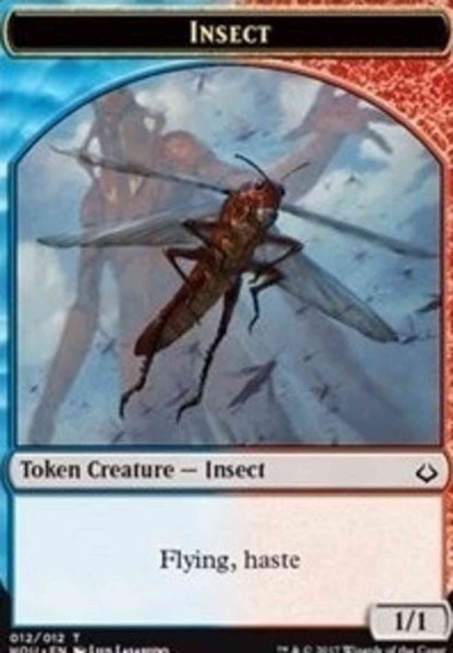 Insect Token (12) // Zombie Token (20) [Hour of Devastation Tokens] [Non-Foil]