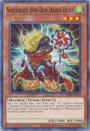Speedroid Den-Den Daiko Duke - LED8-EN013 - Common - 1st Edition