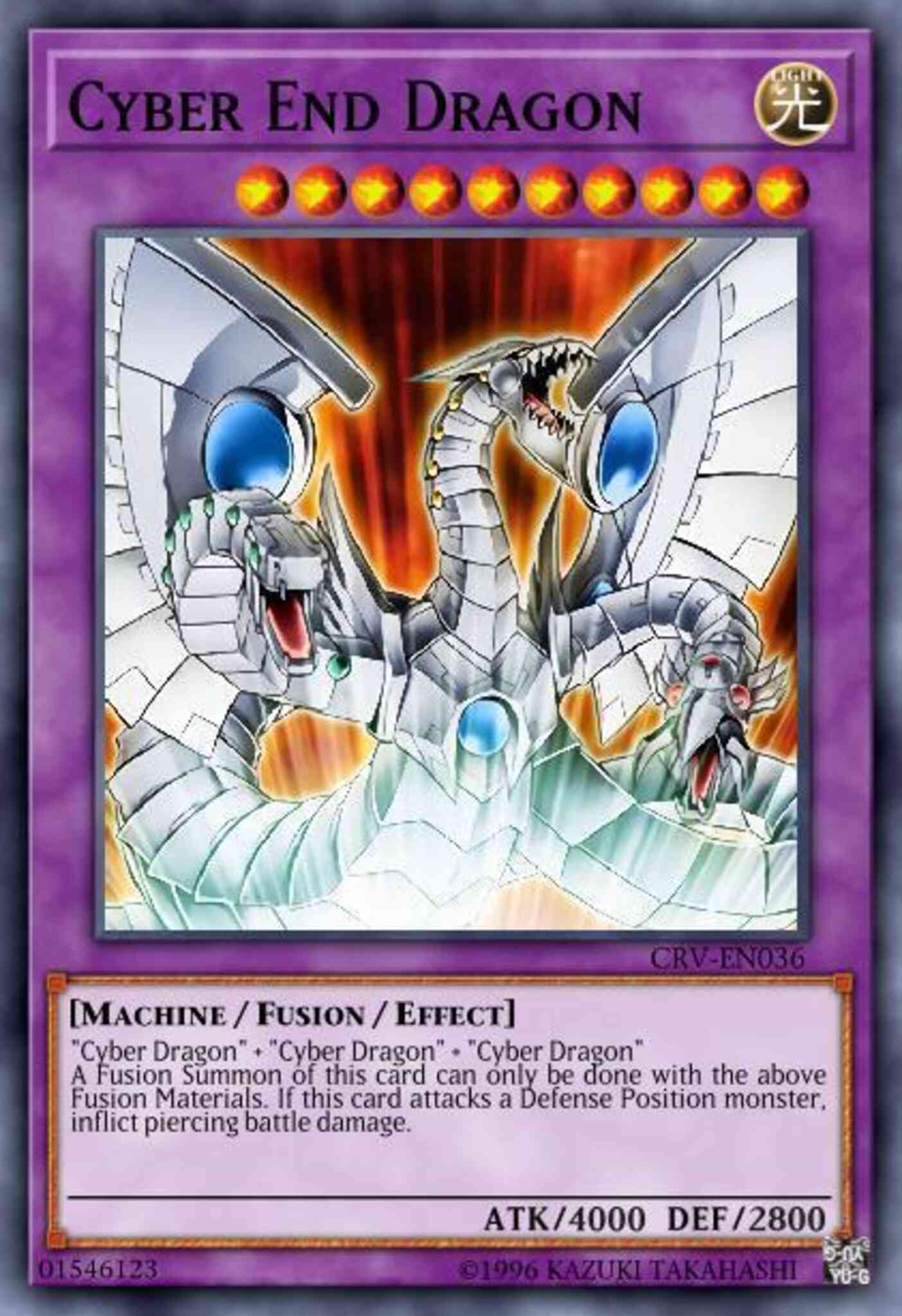 Cyber End Dragon - CRV-EN036 - Ultimate Rare - 1st Edition