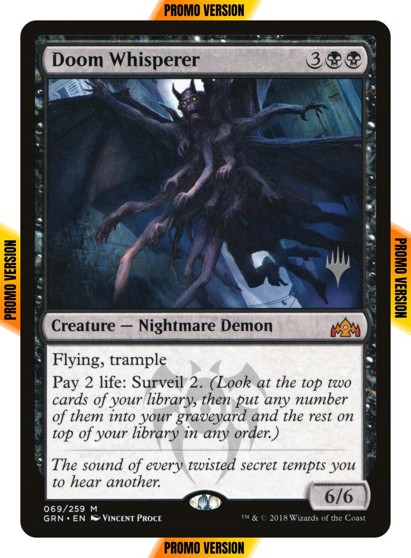 Doom Whisperer [69p] [Promo Pack] [Guilds of Ravnica Promos] [Non-Foil]