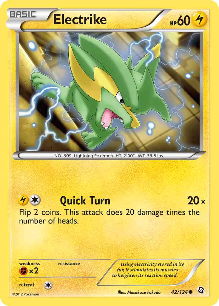Electrike - 42/124 - Common [bw6-42] [Non-Holo]