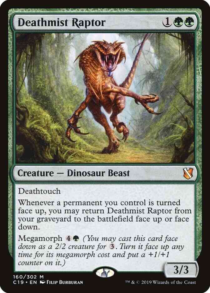 Deathmist Raptor [160] [Commander 2019] [Non-Foil]