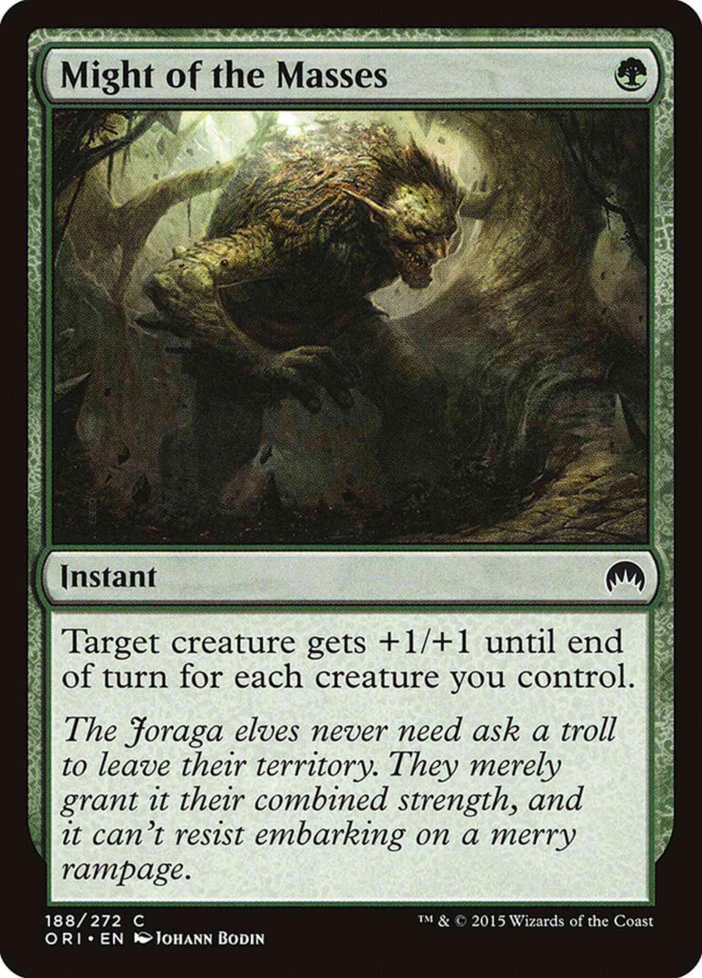 Might of the Masses [188] [Magic Origins] [Non-Foil]