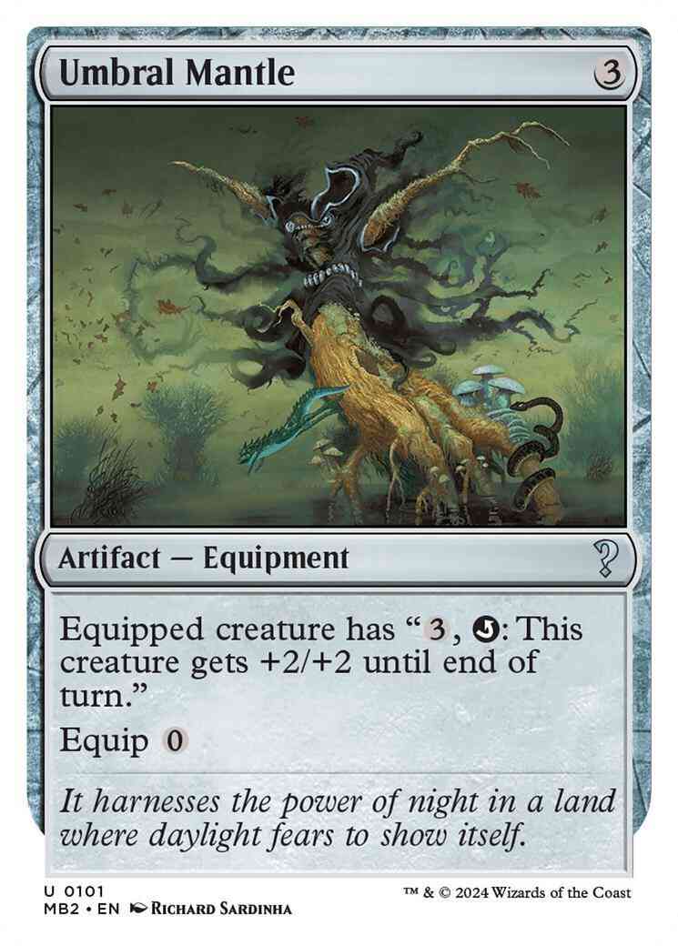 Umbral Mantle [101] [White Border] [Mystery Booster 2] [Non-Foil]