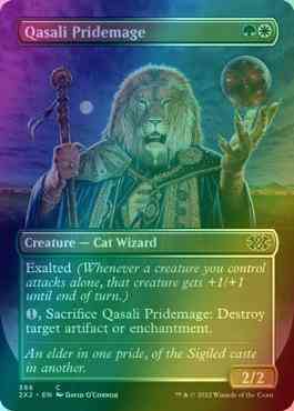 Qasali Pridemage [386] [Borderless] [Double Masters 2022] [Foil]
