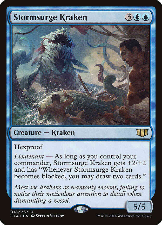 Stormsurge Kraken [18] [Commander 2014] [Non-Foil]