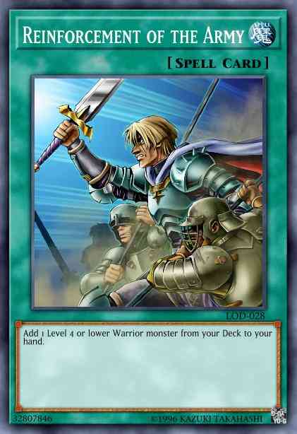 Reinforcement of the Army - LOD-028 - Super Rare - Unlimited