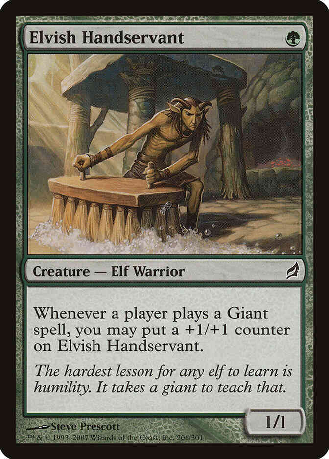 Elvish Handservant [206] [Lorwyn] [Non-Foil]