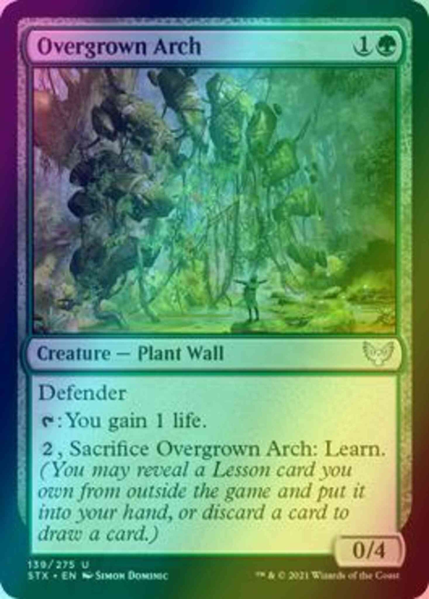 Overgrown Arch [139] [Strixhaven: School of Mages] [Foil]