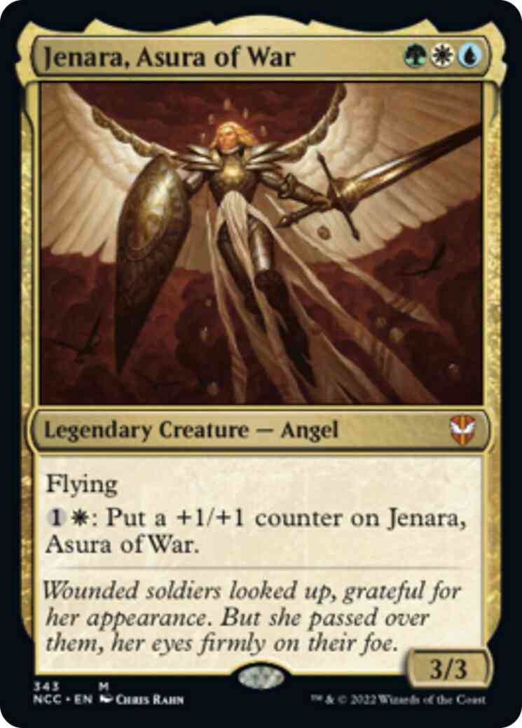 Jenara, Asura of War [343] [Streets of New Capenna: Commander] [Non-Foil]