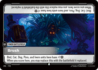 Brush Token // Buff Token - T03 // T04 [Unleashed] [Non-Foil]