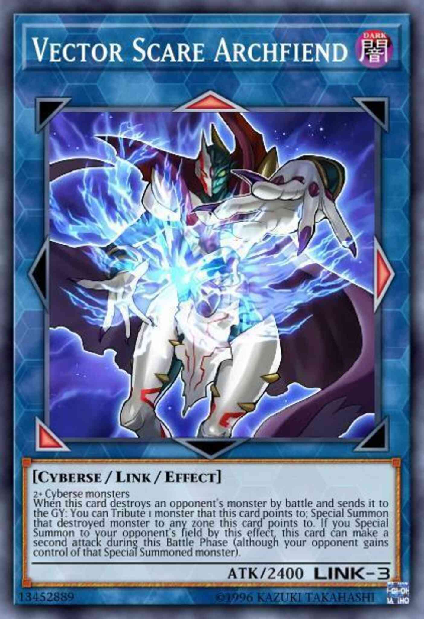 Vector Scare Archfiend - EXFO-EN040 - Rare - Unlimited