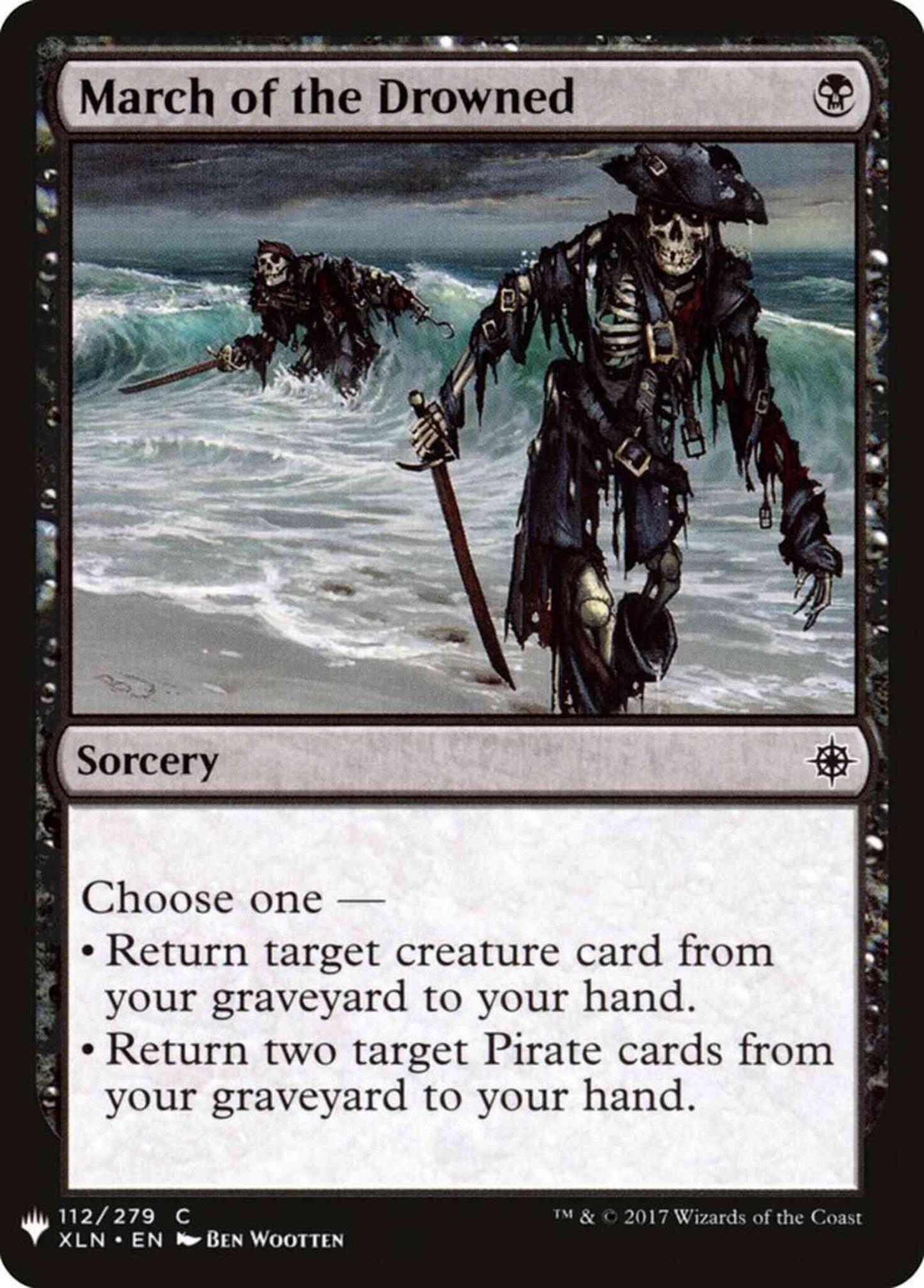 March of the Drowned [XLN-112] [The List] [Non-Foil]
