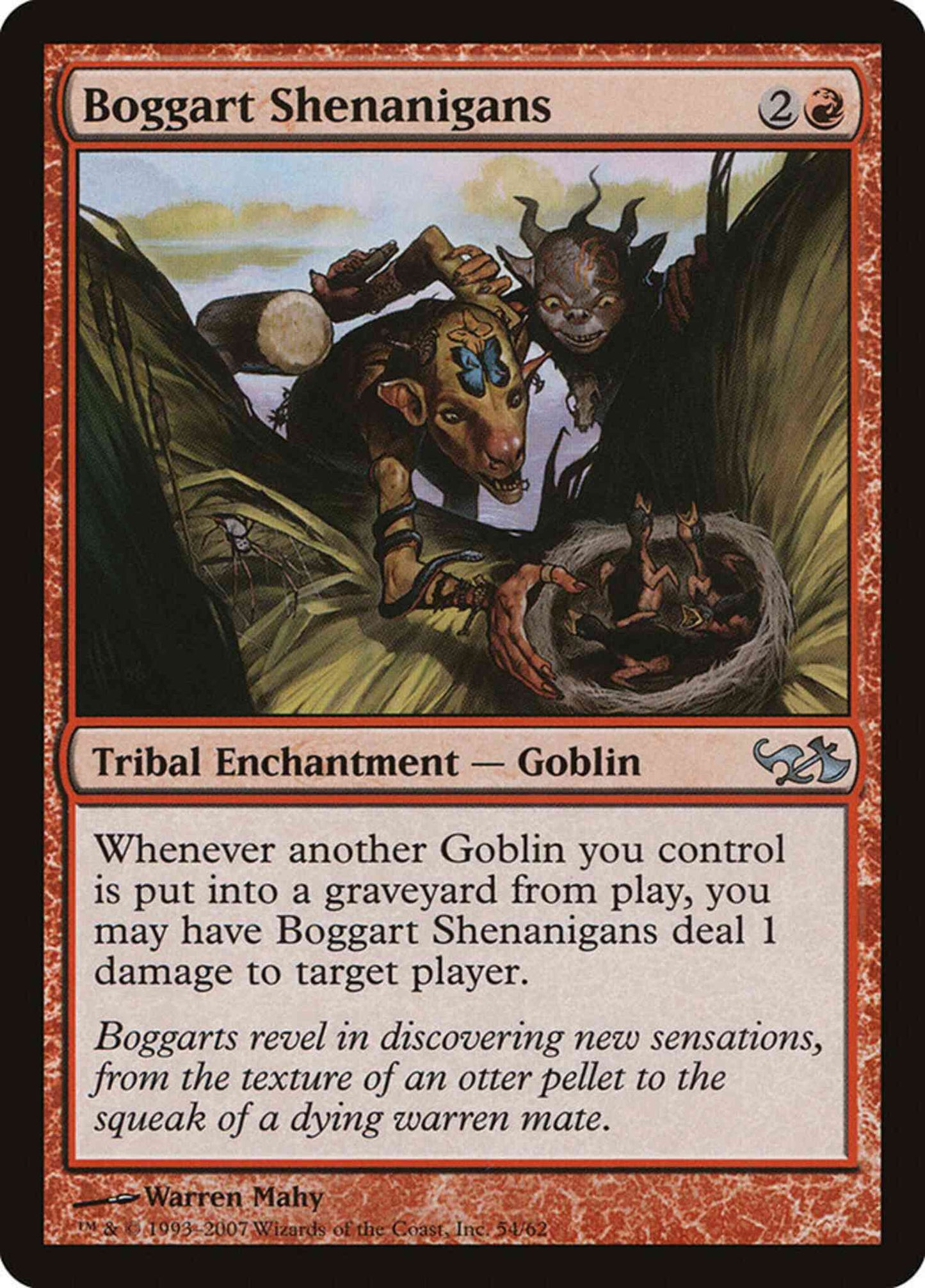 Boggart Shenanigans [54] [Duel Decks: Elves vs. Goblins] [Non-Foil]
