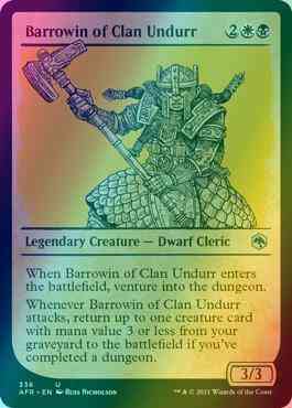 Barrowin of Clan Undurr [336] [Rulebook Showcase] [Adventures in the Forgotten Realms] [Foil]