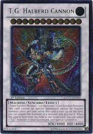 T.G. Halberd Cannon - EXVC-EN043 - Ultimate Rare - 1st Edition