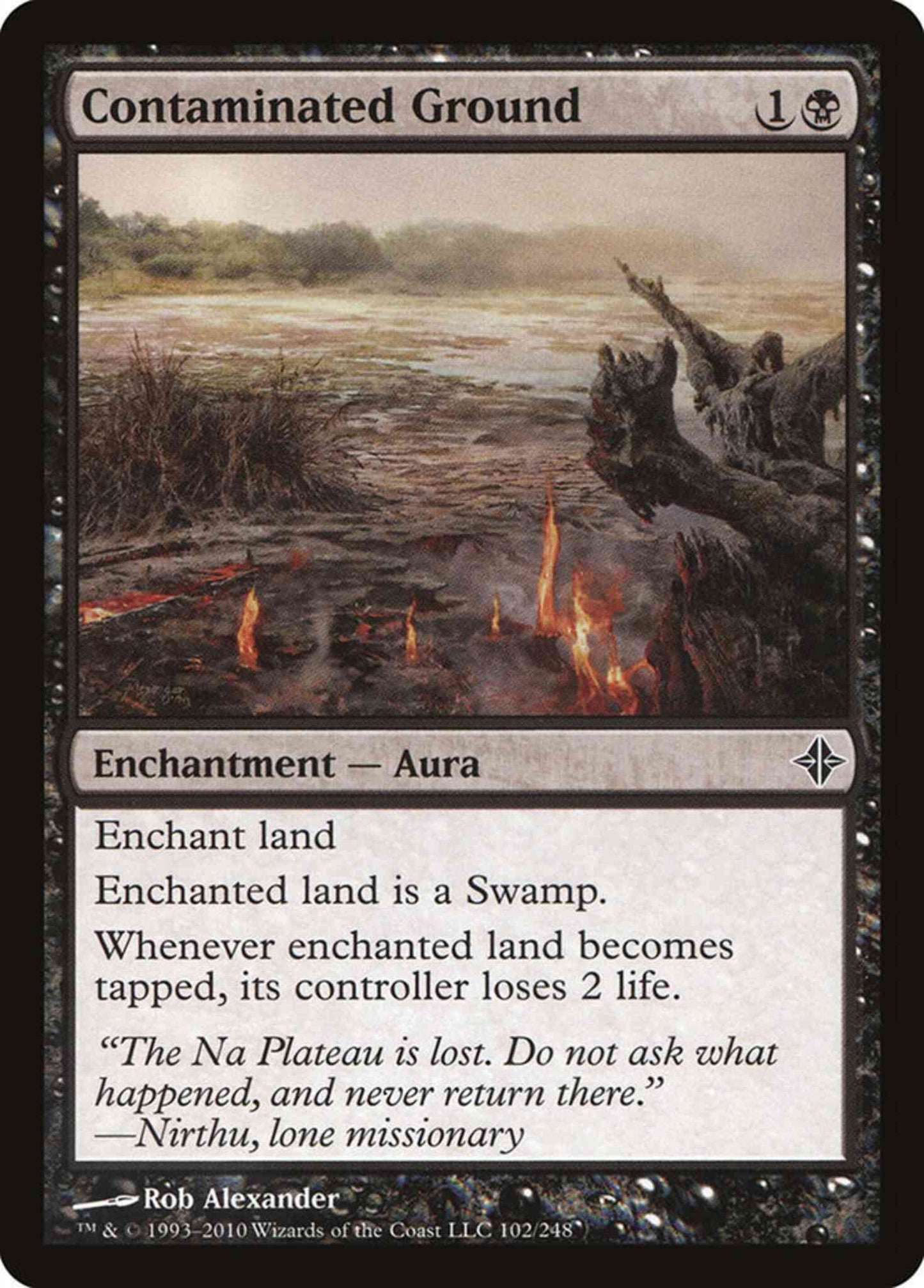 Contaminated Ground [102] [Rise Of The Eldrazi] [Non-Foil]