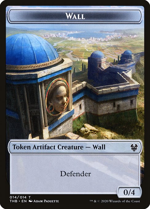 Pegasus Token (03) // Wall Token (14) [THB/THB Set Symbol] [Challenger Deck 2021 Tokens] [Non-Foil]