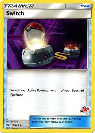 Switch - 132/149 - Uncommon - Charizard Stamp [BA01-40] [Non-Holo]