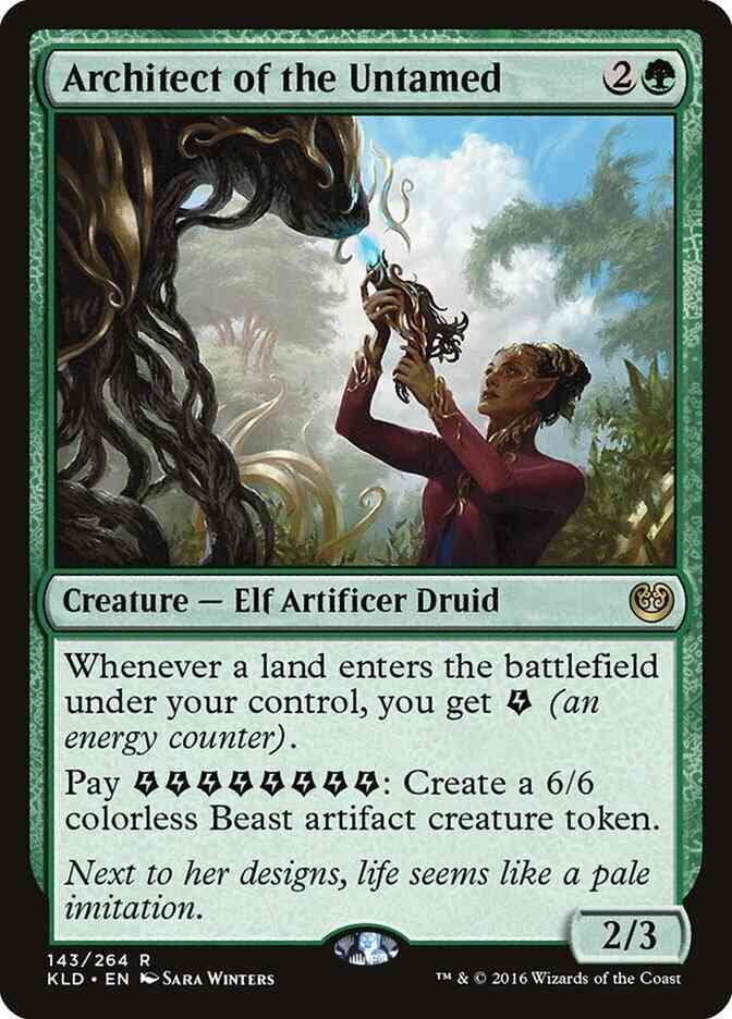 Architect of the Untamed [143] [Kaladesh] [Non-Foil]