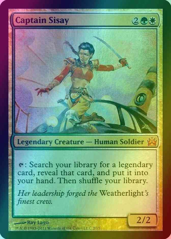 Captain Sisay [2] [From the Vault: Legends] [Foil]