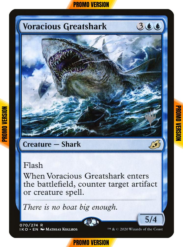 Voracious Greatshark [Promo Pack] [70p] [Ikoria: Lair of Behemoths Promos] [Non-Foil]