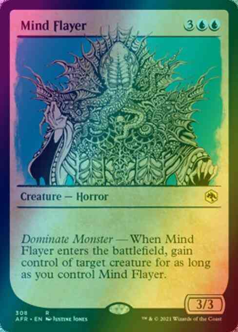 Mind Flayer [308] [Rulebook Showcase] [Adventures in the Forgotten Realms] [Foil]