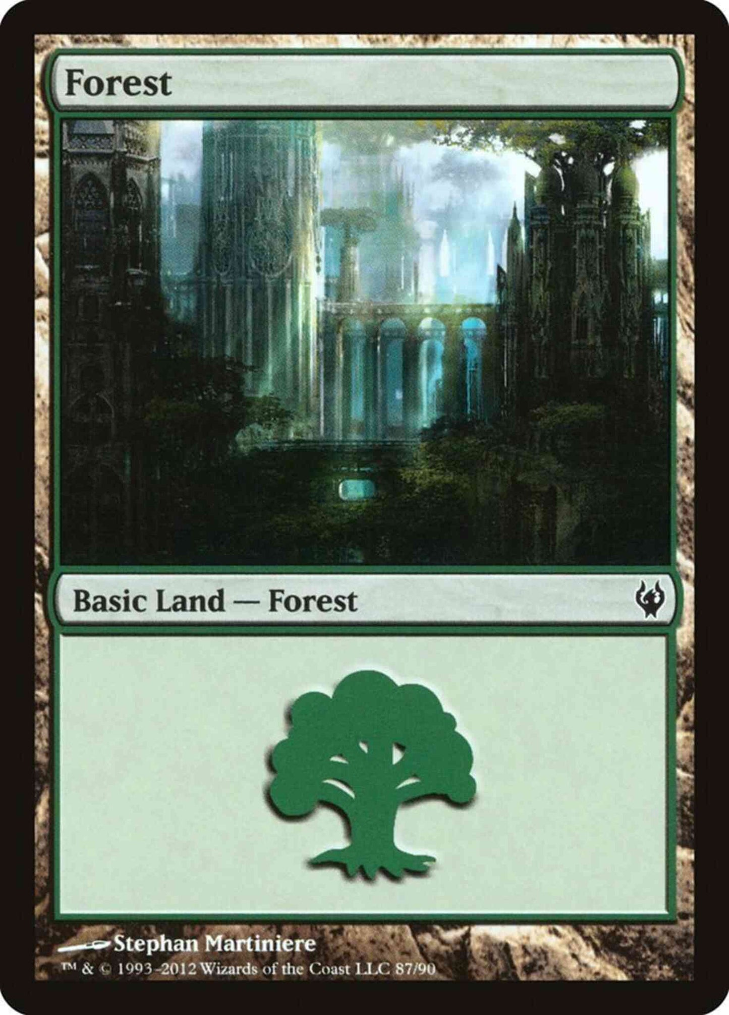 Forest [87] [Duel Decks Izzet vs Golgari] [Non-Foil]
