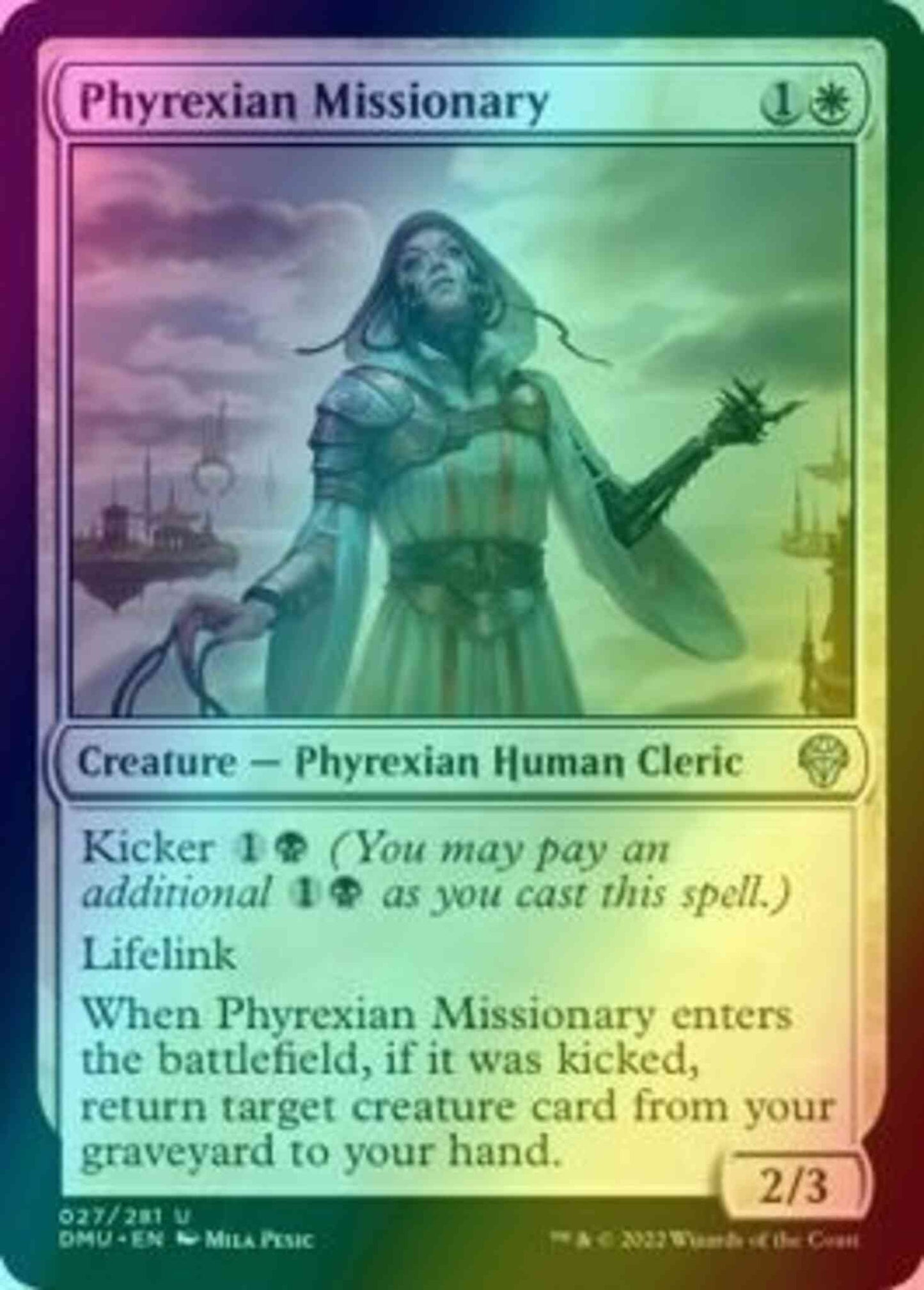 Phyrexian Missionary [27] [Dominaria United] [Foil]