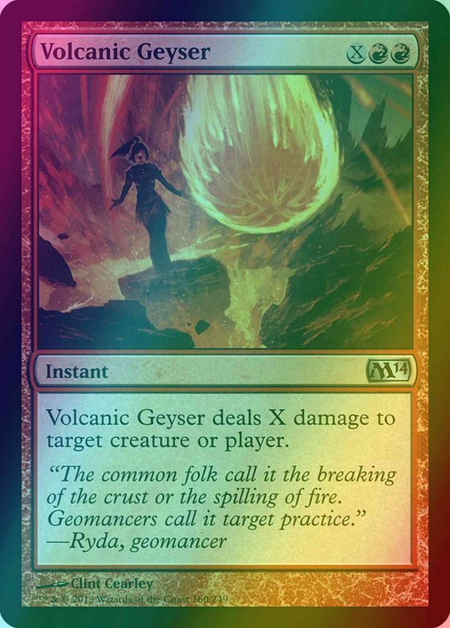 Volcanic Geyser [160] [Magic 2014] [Foil]