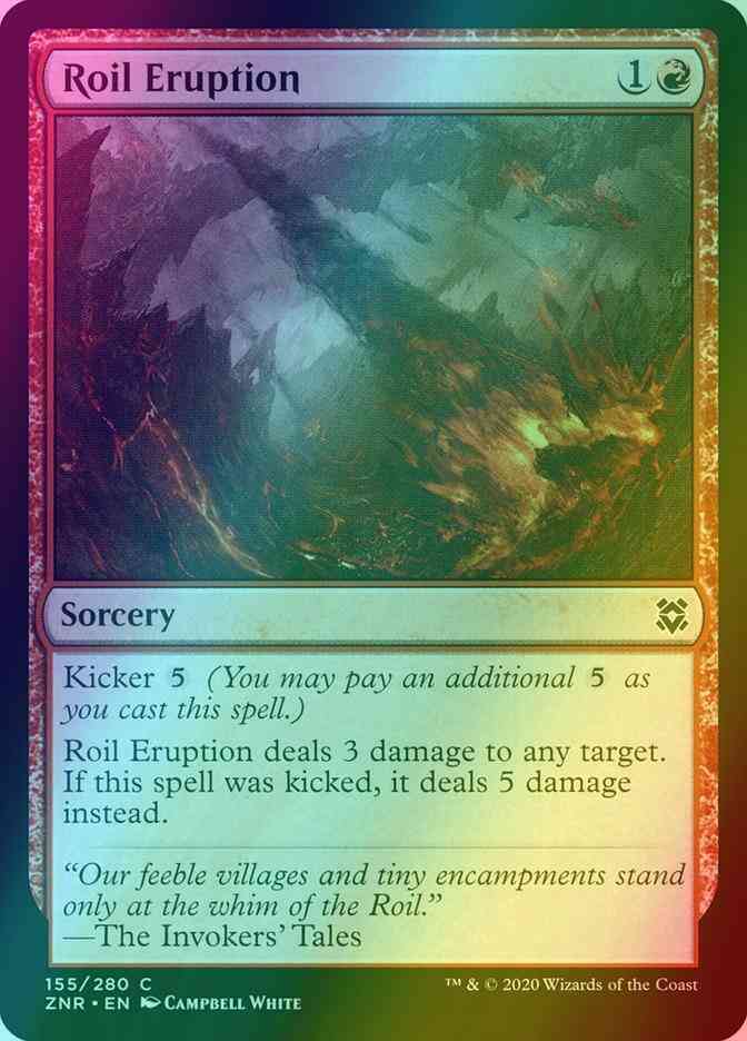 Roil Eruption [155] [Zendikar Rising] [Foil]