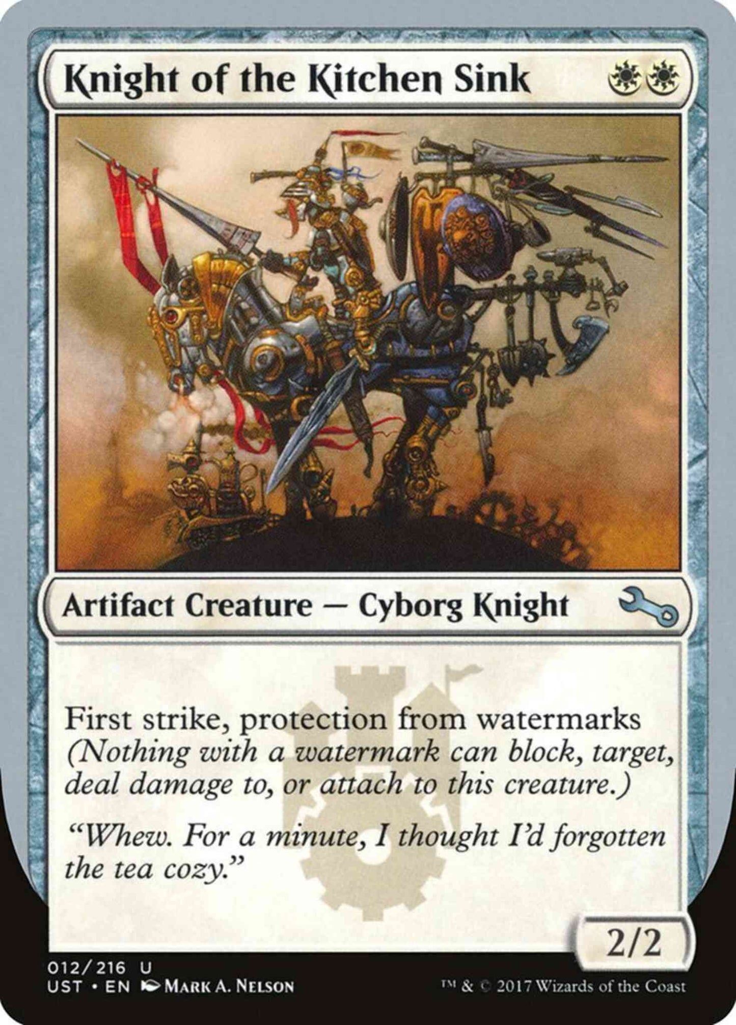 Knight of the Kitchen Sink [12f] [f] [Unstable] [Non-Foil]