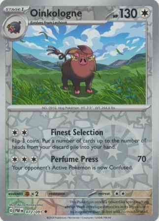 Oinkologne - 072/091 - Uncommon [sv045-072] [Reverse Holo]