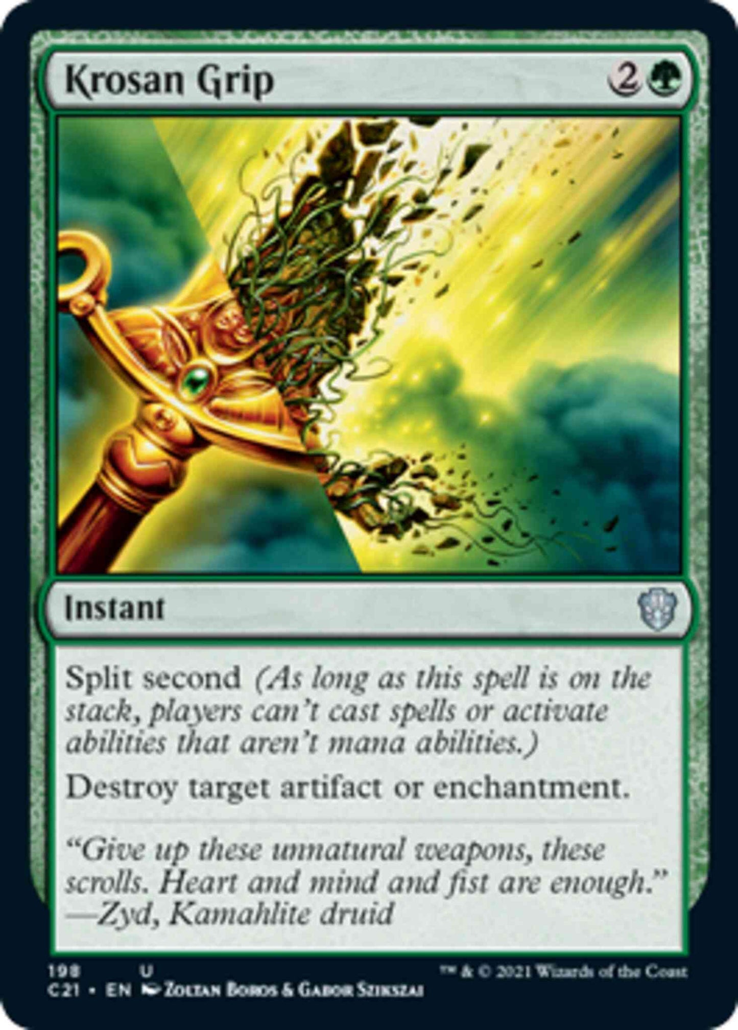 Krosan Grip [198] [Commander 2021] [Non-Foil]
