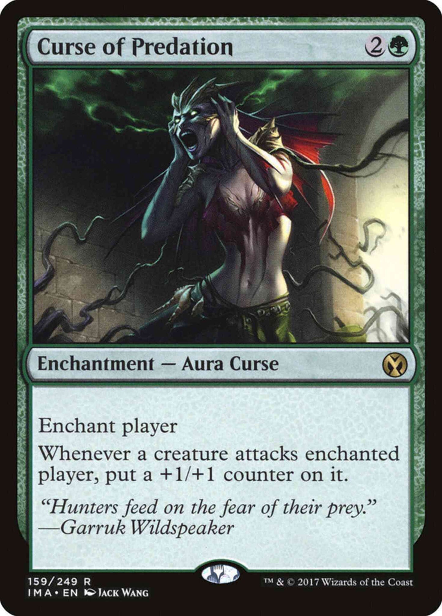 Curse of Predation [159] [Iconic Masters] [Non-Foil]