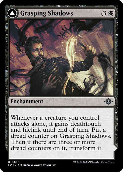 Grasping Shadows // Shadow's Lair [108] [The Lost Caverns of Ixalan] [Non-Foil]