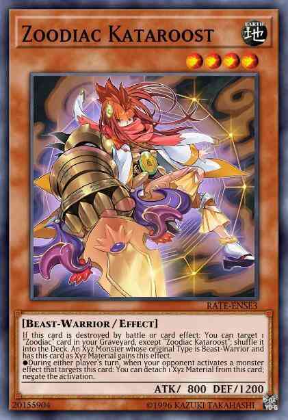Zoodiac Kataroost - MACR-EN027 - Common - Unlimited